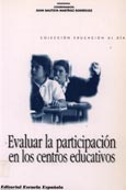 Imagen de portada del libro Evaluar la participación en los centros educativos