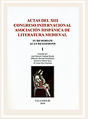 Imagen de portada del libro Actas del XIII Congreso Internacional de la Asociación Hispánica de Literatura Medieval