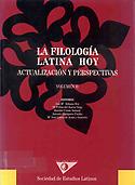 Imagen de portada del libro La filología latina hoy