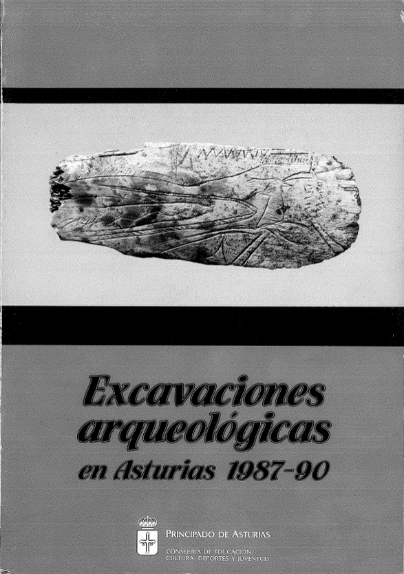 Imagen de portada del libro Excavaciones arqueológicas en Asturias 1987-90