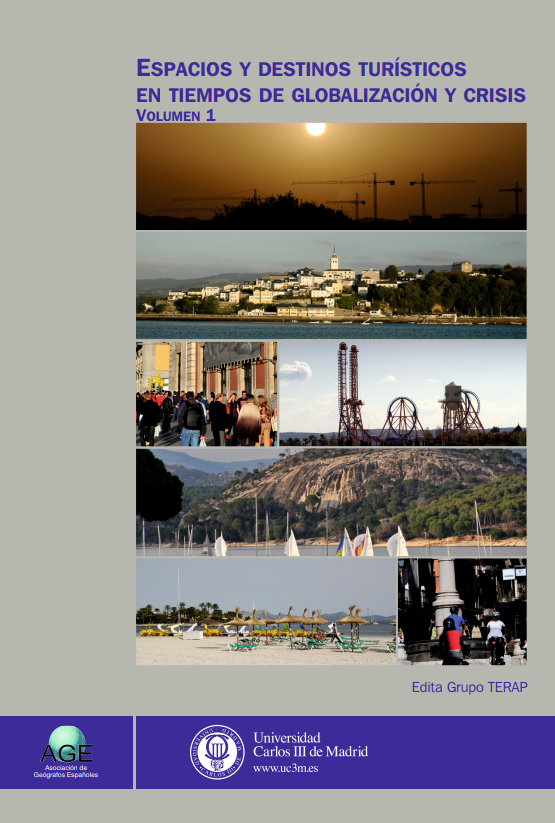 Imagen de portada del libro Espacios y destinos turísticos en tiempos de globalización y crisis