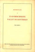 Imagen de portada del libro Homenaje a Juan Berchmans Vallet de Goytisolo