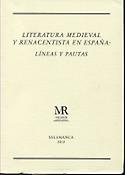 Imagen de portada del libro Literatura medieval y renacentista en España