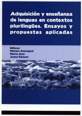 Imagen de portada del libro Adquisición y enseñanza de lenguas en contextos plurilingües