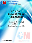 Imagen de portada del libro Memoria de solicitud del Sello de Excelencia Europea 400+ Hospital Universitario de Fuenlabrada