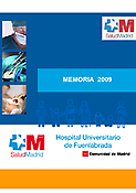 Imagen de portada del libro Memoria 2009 Hospital Universitario de Fuenlabrada