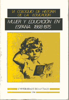 Imagen de portada del libro Mujer y educación en España. 1868-1975
