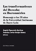 Imagen de portada del libro Las transformaciones del derecho en Iberoamérica