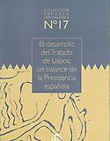 Imagen de portada del libro El desarrollo del Tratado de Lisboa: un balance de la Presidencia española