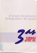 Imagen de portada del libro Jornadas Internacionais de Marketing Público e Nâo Lucrativo, Covilhâ, 1 e 2 de abril de 2004