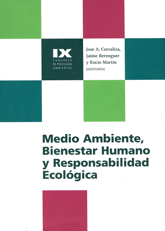 Imagen de portada del libro Medio ambiente, bienestar humano y responsabilidad ecológica