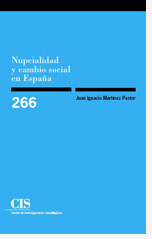 Imagen de portada del libro Nupcialidad y cambio social en España