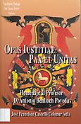 Imagen de portada del libro Opus Iustitiae: