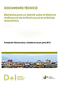 Imagen de portada del libro Elementos para un debate sobre la Reforma Institucional de la Planta Local en el Estado Autonómico
