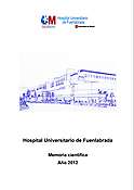 Imagen de portada del libro Memoria Científica 2012 Hospital Universitario de Fuenlabrada