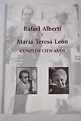 Imagen de portada del libro Rafael Alberti y María Teresa León cumplen cien años