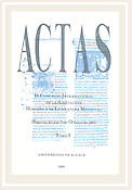 Imagen de portada del libro Actas II Congreso Internacional de la Asociación Hispánica de Literatura Medieval