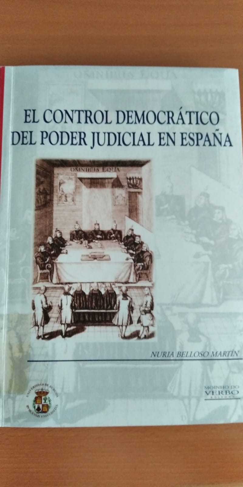 Imagen de portada del libro El control democrático del poder judicial en España