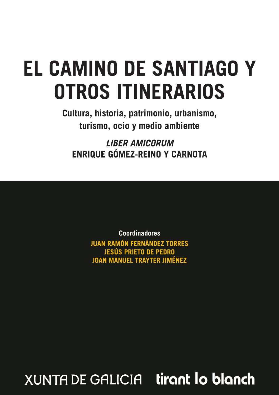 Imagen de portada del libro El Camino de Santiago y otros itinerarios