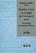 Imagen de portada del libro Escribir y leer en el siglo de Cervantes