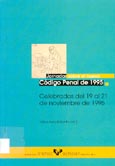 Imagen de portada del libro Jornadas sobre el nuevo Código penal de 1995, celebradas del 19 al 21 de noviembre de 1996