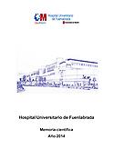 Imagen de portada del libro Memoria científica 2014 Hospital Universitario de Fuenlabrada