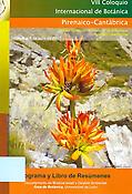 Imagen de portada del libro VIII Coloquio Internacional de Botánica Pirenaico-Cantábrica