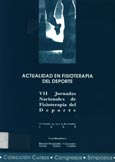 Imagen de portada del libro Libro de ponencias y comunicaciones / VII Jornadas Nacionales de Fisioterapia del Deporte, A Coruña, 23, 24 y 25 de octubre de 1998