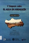 Imagen de portada del libro V Simposio sobre el Agua en Andalucía