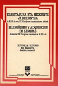 Imagen de portada del libro Bilingüismo y adquisición de lenguas