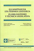 Imagen de portada del libro Plurilingüismo y técnica legislativa