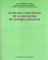 Imagen de portada del libro Actas del V Encuentro de la Asociación de Jóvenes Lingüístas
