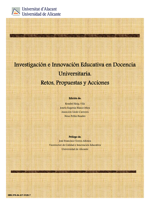 Imagen de portada del libro Investigación e Innovación Educativa en Docencia Universitaria