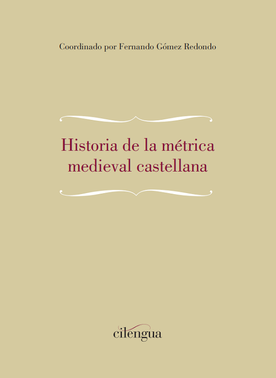 Imagen de portada del libro Historia de la métrica medieval castellana