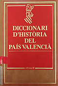 Imagen de portada del libro Diccionari d'història del País Valencià