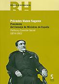Imagen de portada del libro Práxedes Mateo Sagasta, Presidente del Consejo de Ministros de España