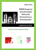 Imagen de portada del libro Actas del XXXIX Congreso de la Sociedad Ibérica de Biomecánica y Biomateriales