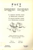Imagen de portada del libro Le commerce maritime romain en Méditerrannée occidentalel