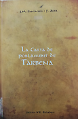 Imagen de portada del libro La carta de poblament de Tàrbena