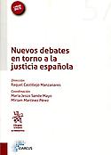 Imagen de portada del libro Nuevos debates en torno a la justicia española