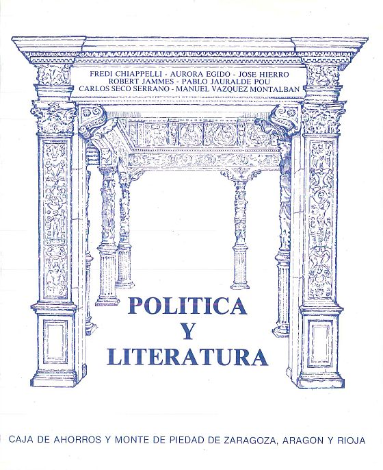 Imagen de portada del libro Política y literatura