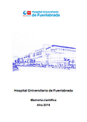 Imagen de portada del libro Memoria Científica Hospital Universitario de Fuenlabrada