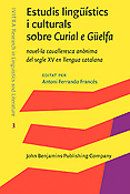 Imagen de portada del libro Estudis lingüístics i culturals sobre Curial e Güelfa