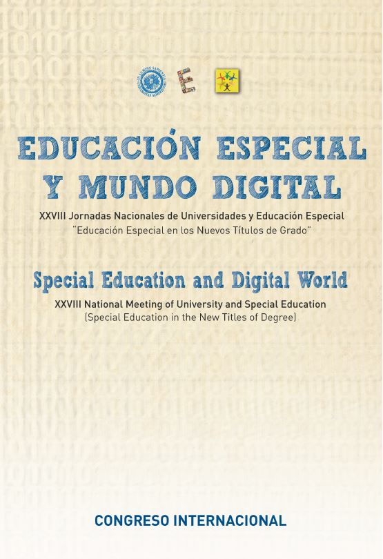 Imagen de portada del libro Educación Especial y mundo digital