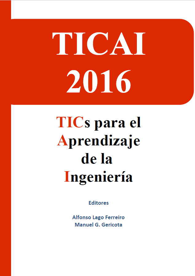 Imagen de portada del libro TICAI 2016