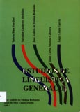 Imagen de portada del libro Estudios de lingüística general