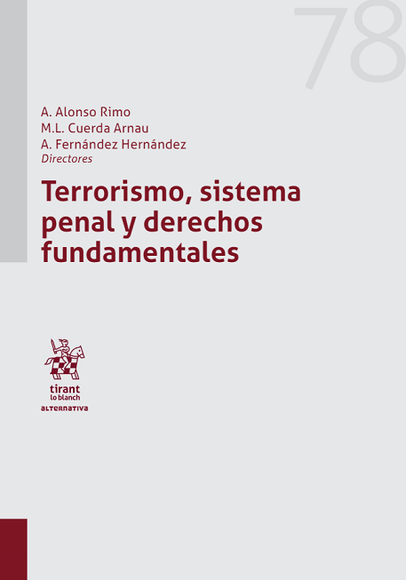 Imagen de portada del libro Terrorismo, sistema penal y derechos fundamentales