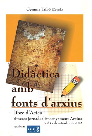 Imagen de portada del libro Didàctica amb fonts d'arxius