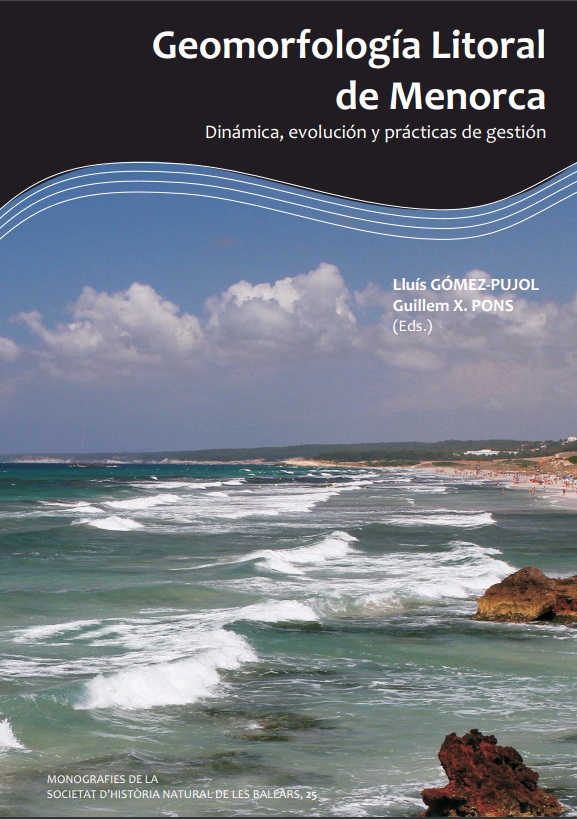 Imagen de portada del libro Geomorfología Litoral de Menorca