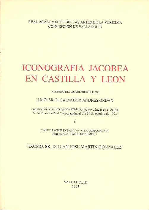 Imagen de portada del libro Iconografía jacobea en Castilla y León